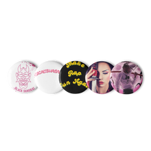 Load image into Gallery viewer, Black Samurai Pins