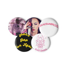 Load image into Gallery viewer, Black Samurai Pins
