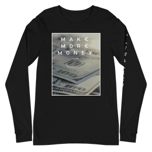 Make More Money Long Sleeve Black