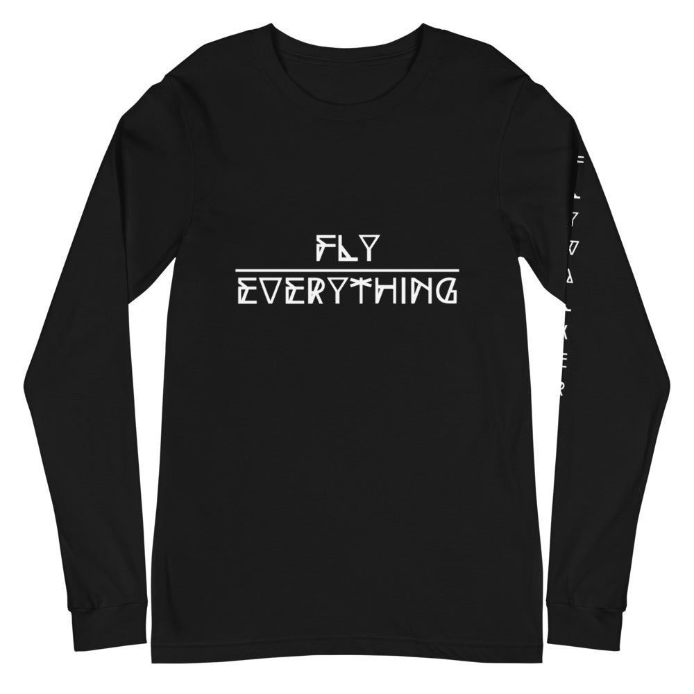 Fly Over Everything Long Sleeve Black