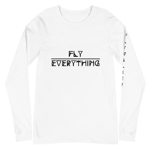 Fly Over Everything Long Sleeve White