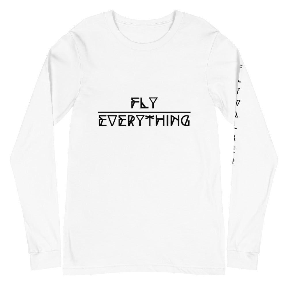 Fly Over Everything Long Sleeve White